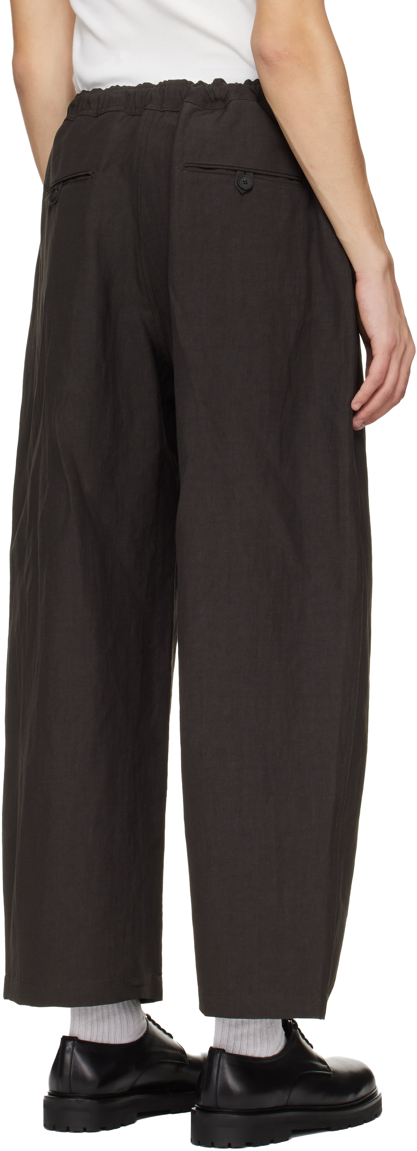 Studio Nicholson - Pantalon Sonny noir