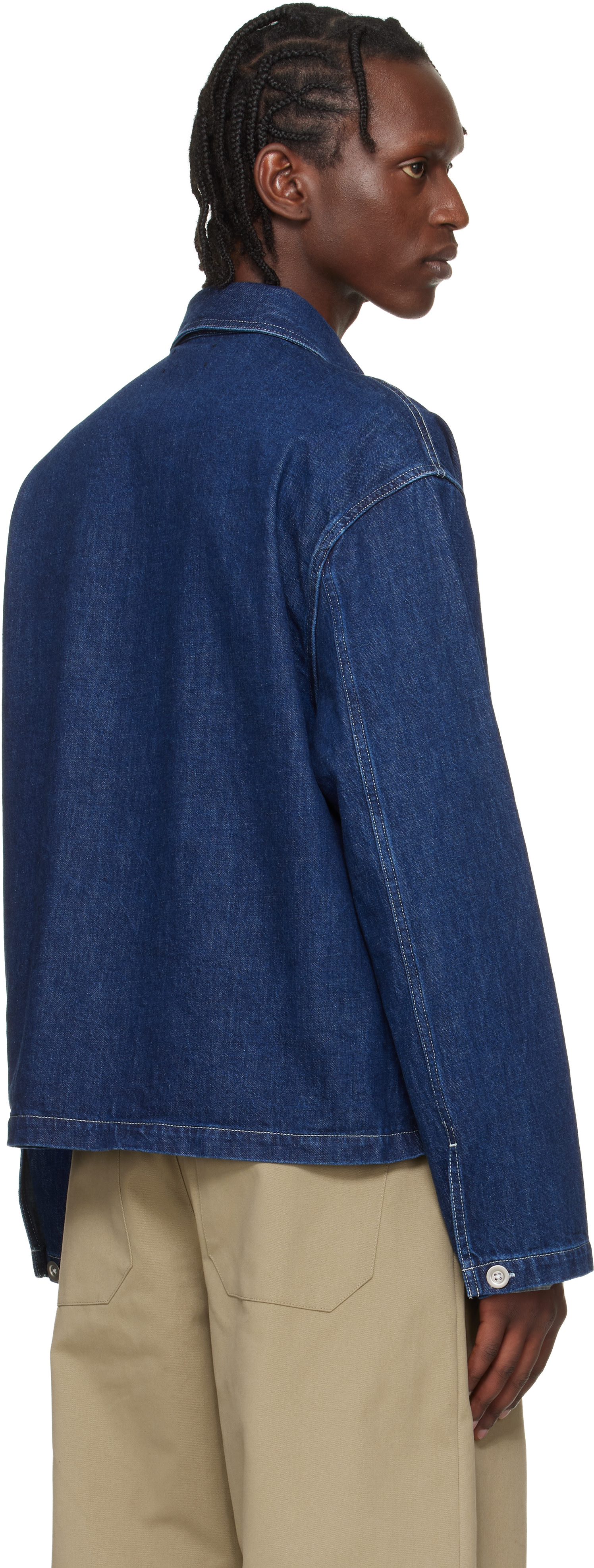Studio Nicholson: インディゴ Aaron Levineエディション York Popover