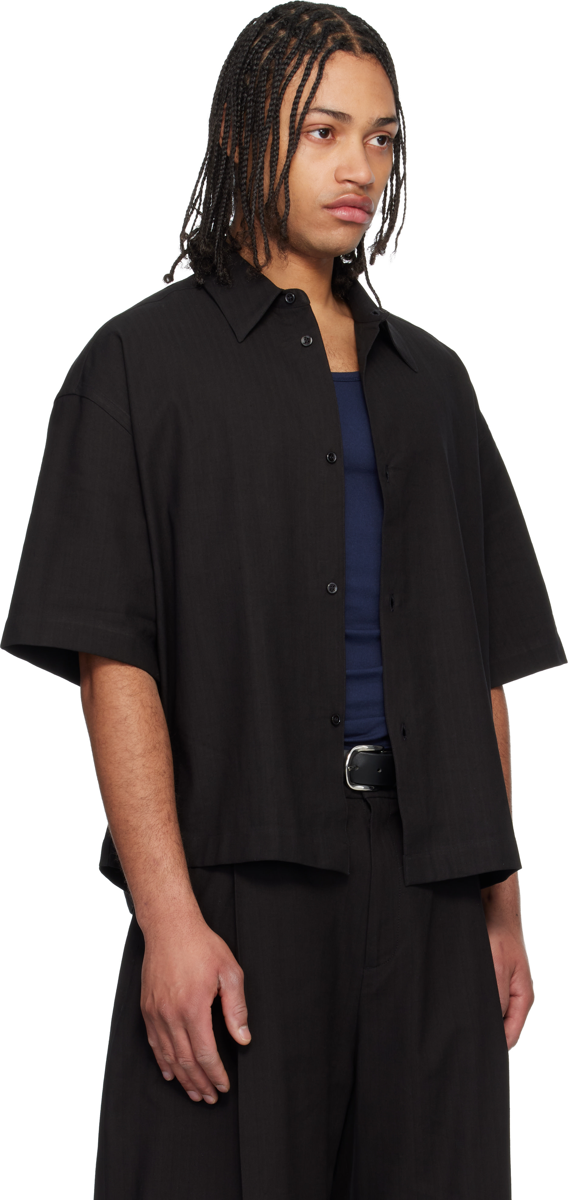Studio Nicholson - Black Sanko Shirt