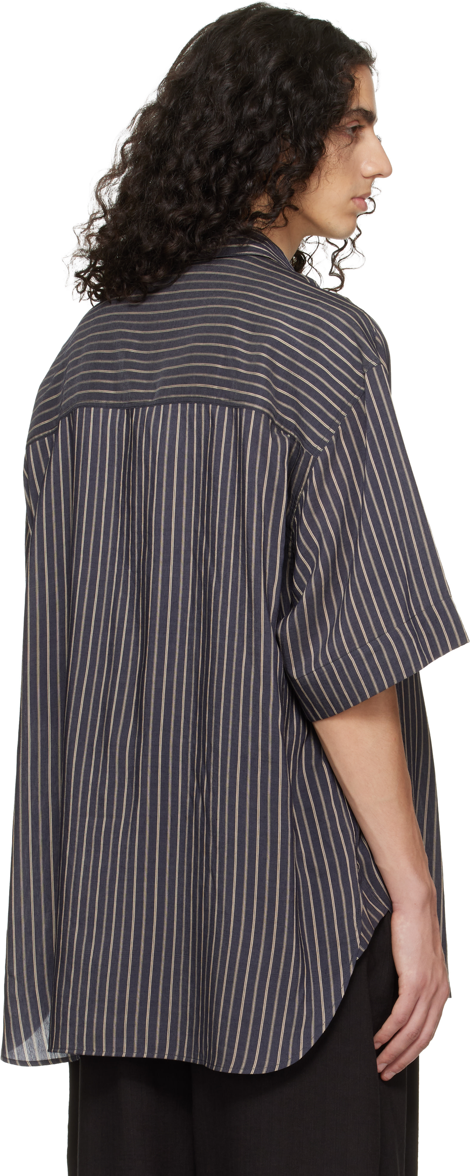 Studio Nicholson - Chemise Sorono indigo