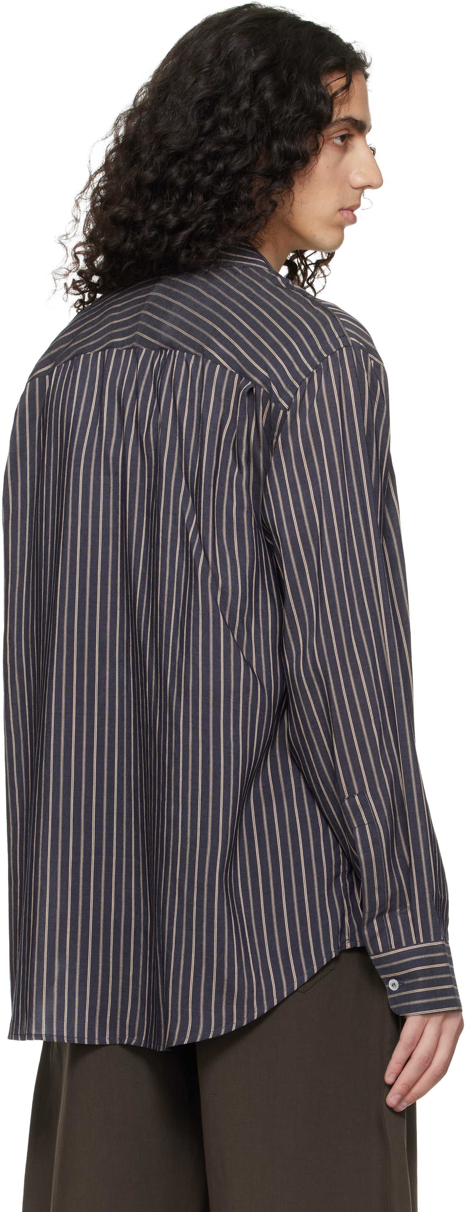 Studio Nicholson - Chemise View bleu marine