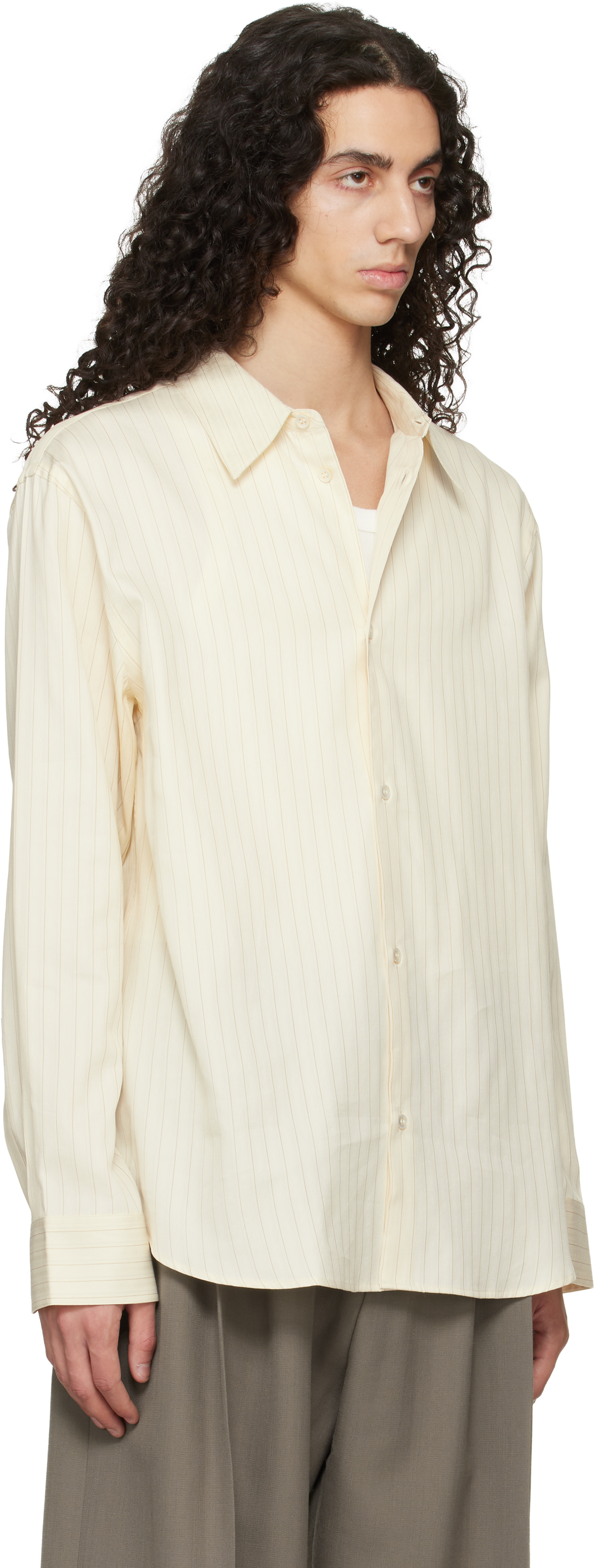 Studio Nicholson - Chemise View jaune