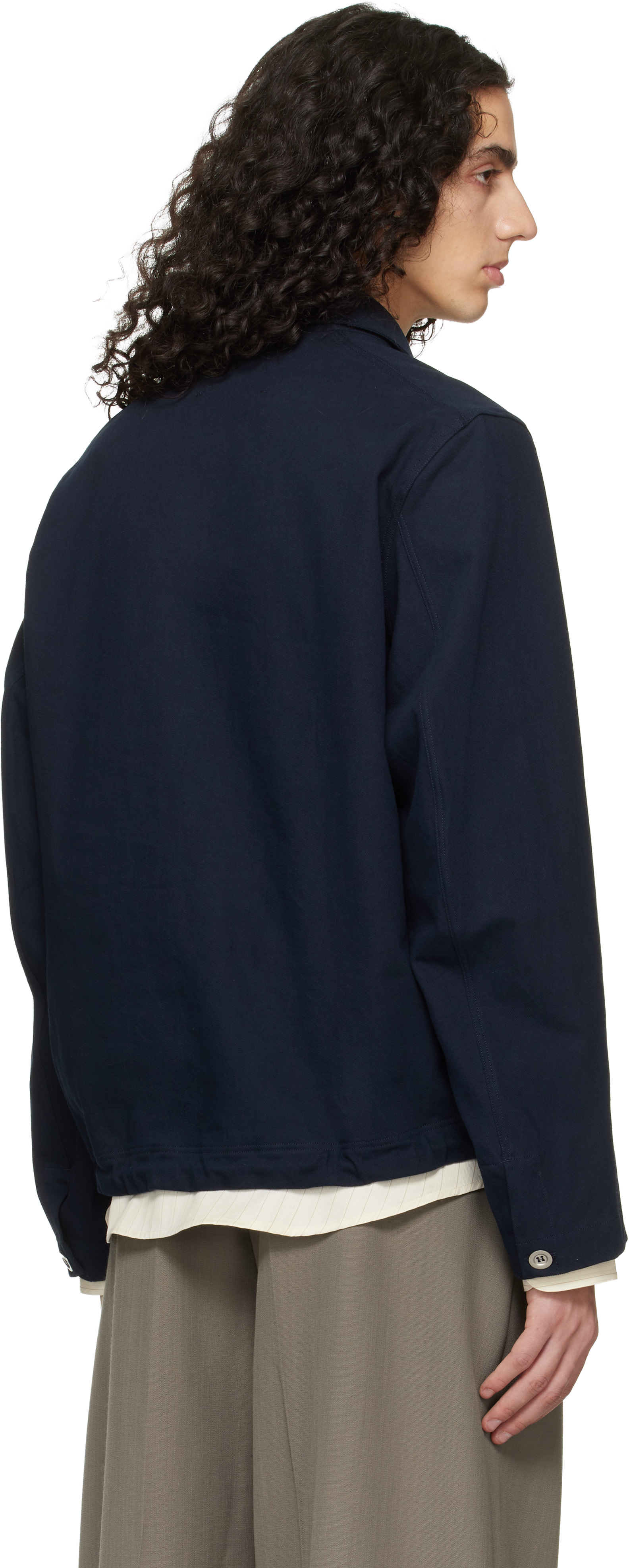 Studio Nicholson - Chemise Stowe indigo