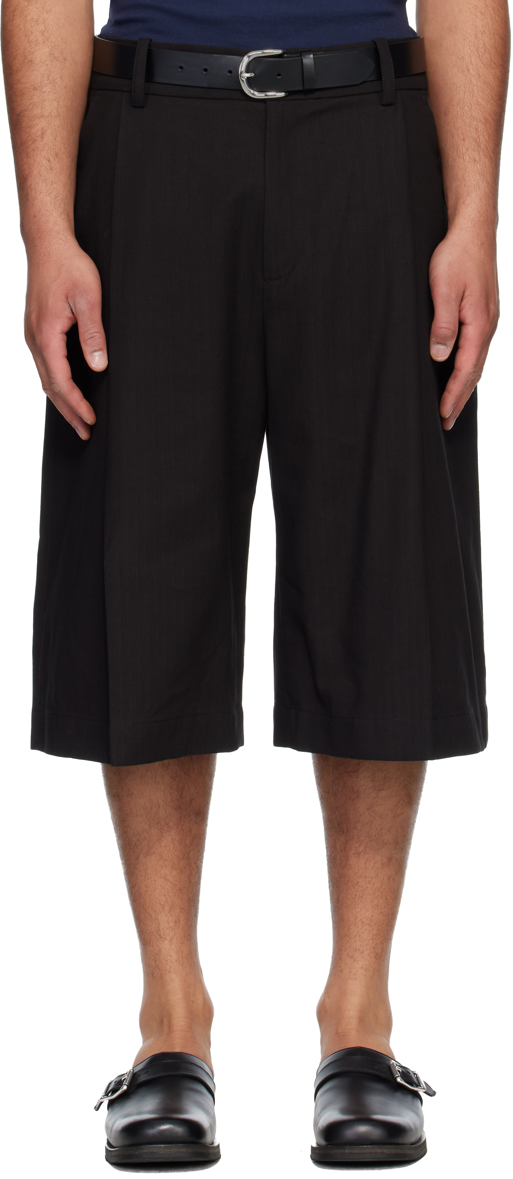 Studio Nicholson - Short Fowld noir