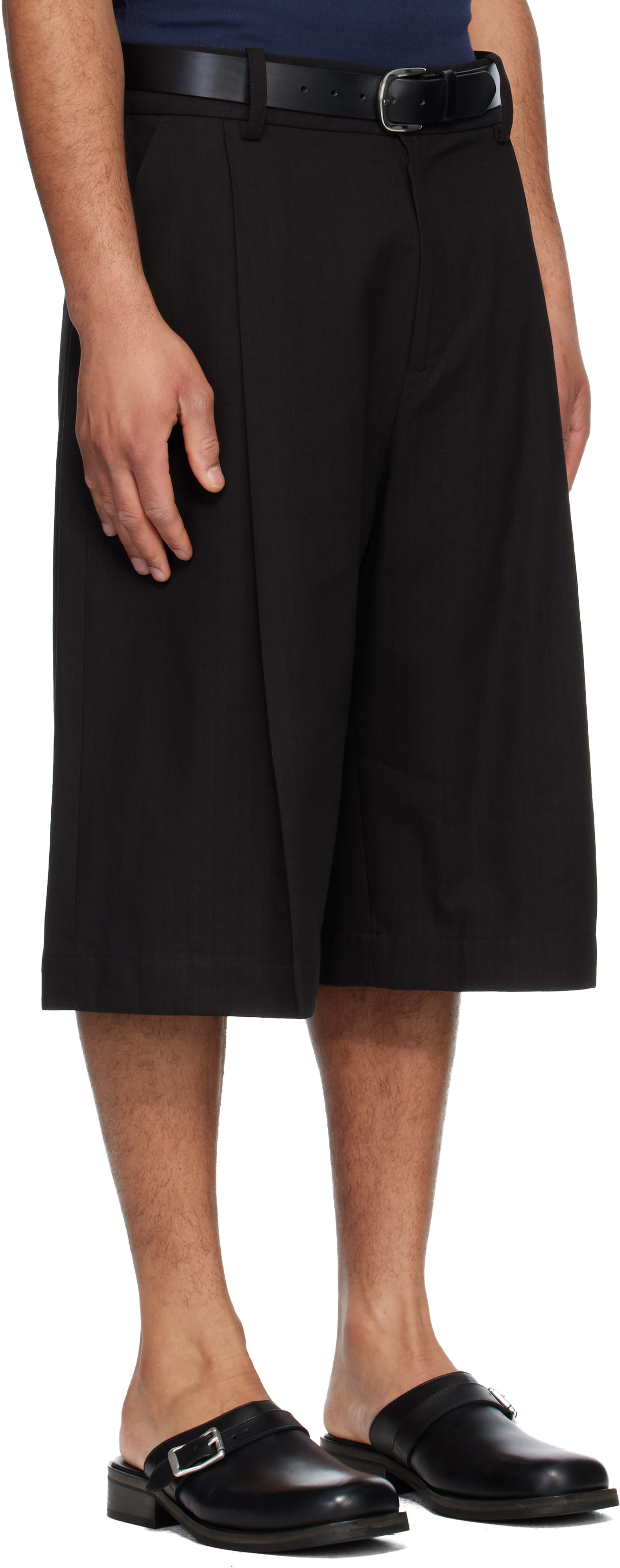Studio Nicholson - Short Fowld noir