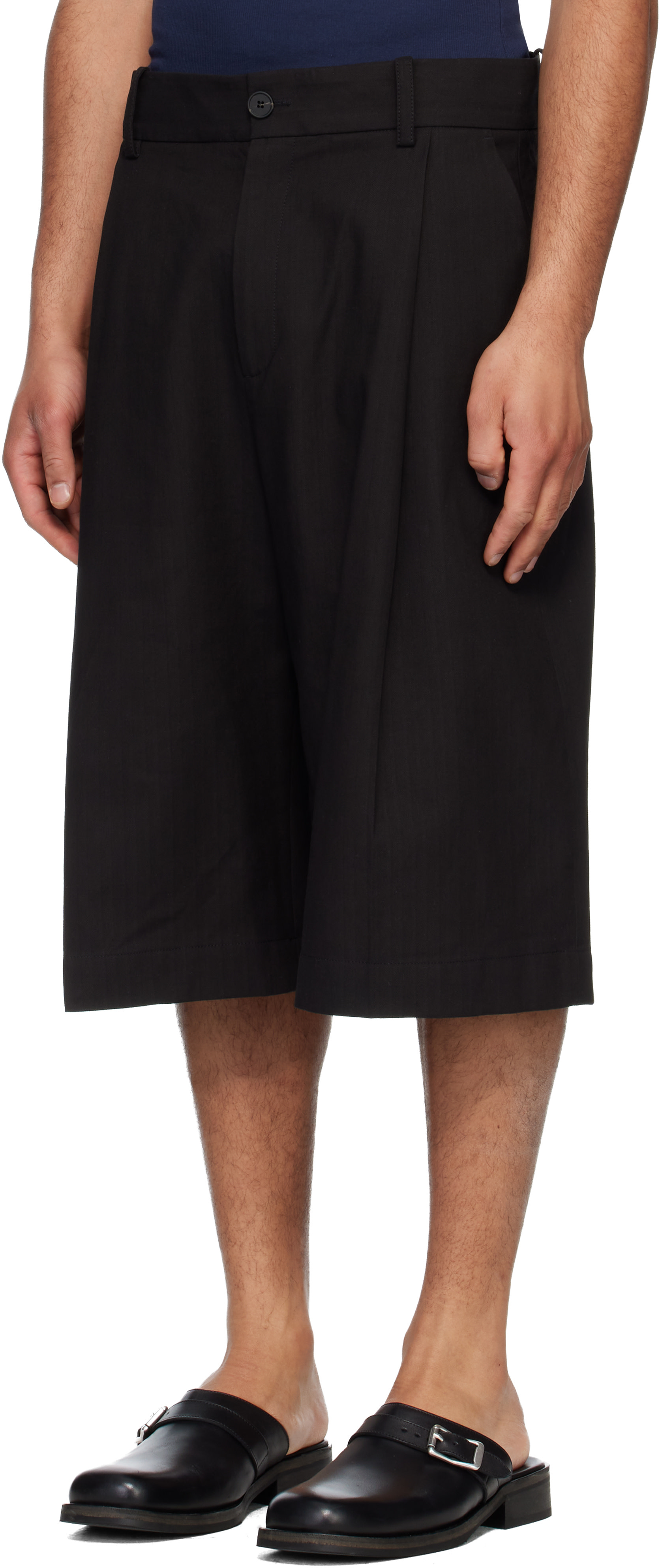 Studio Nicholson - Short Fowld noir