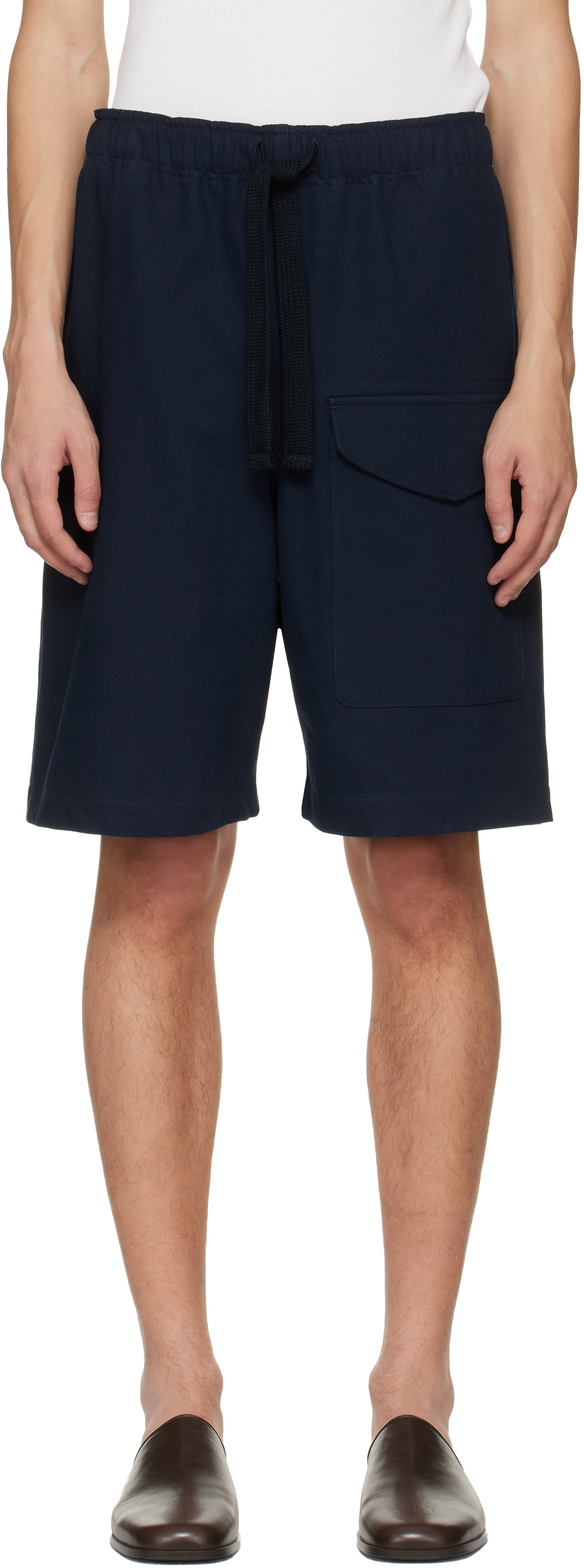 Studio Nicholson - Short Ikaria indigo