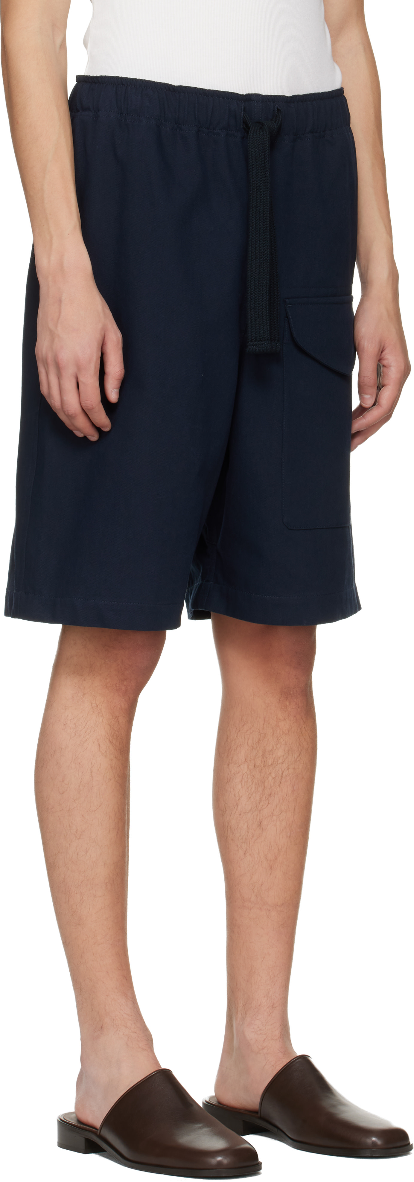 Studio Nicholson - Indigo Ikaria Shorts