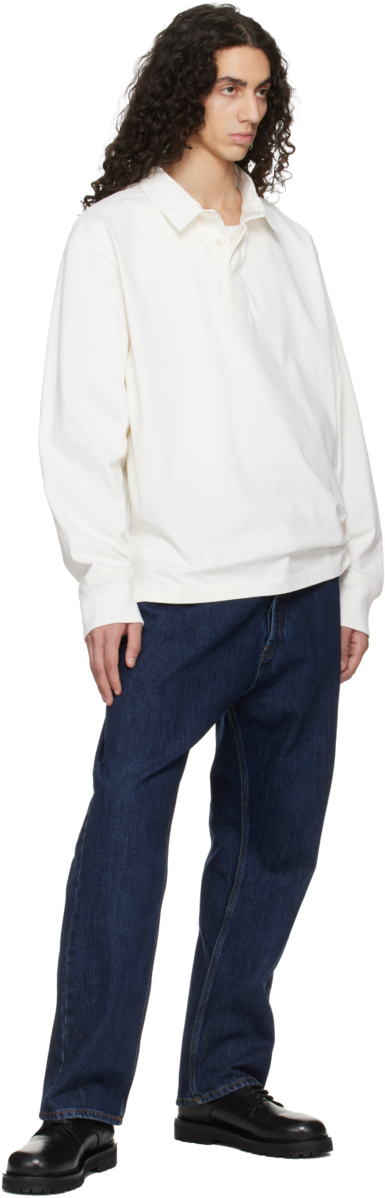 【未使用Sサイズ】 ブリストル　S/S BAGGY POLO BORDER POLO 26SS-5 – RUFFLOG