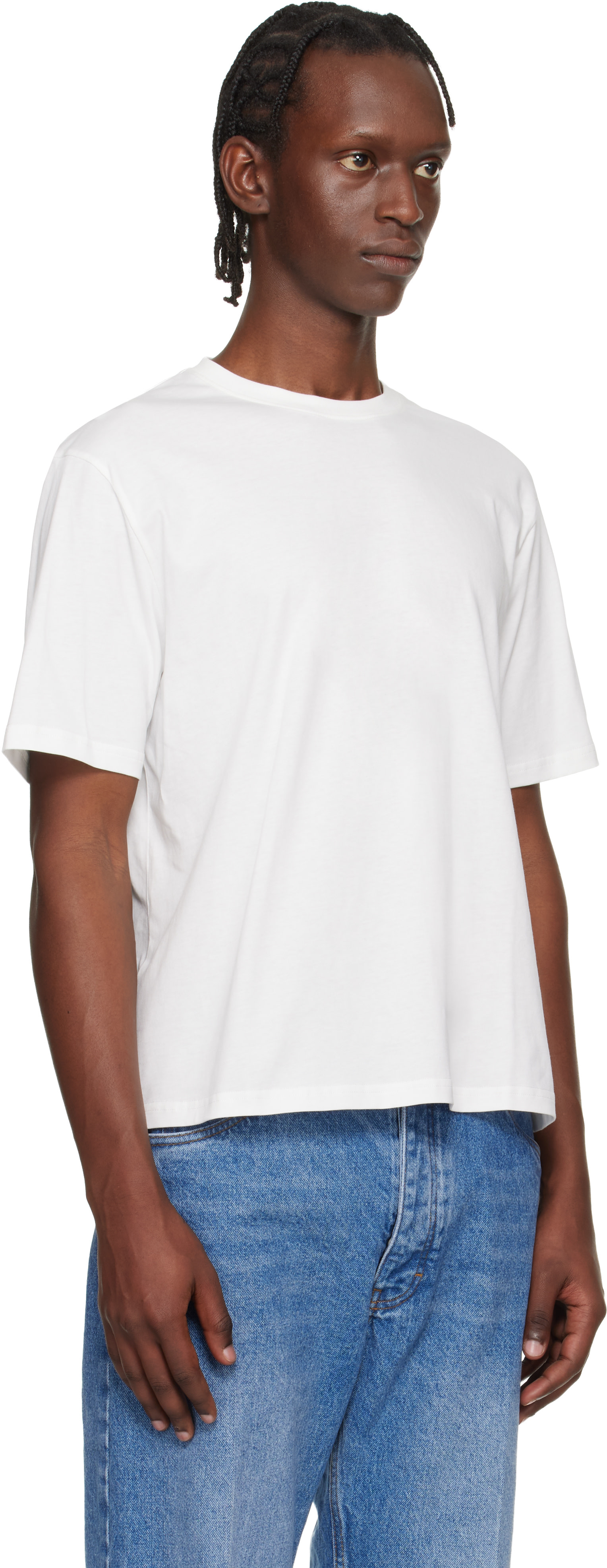Studio Nicholson - T-shirt Bric blanc