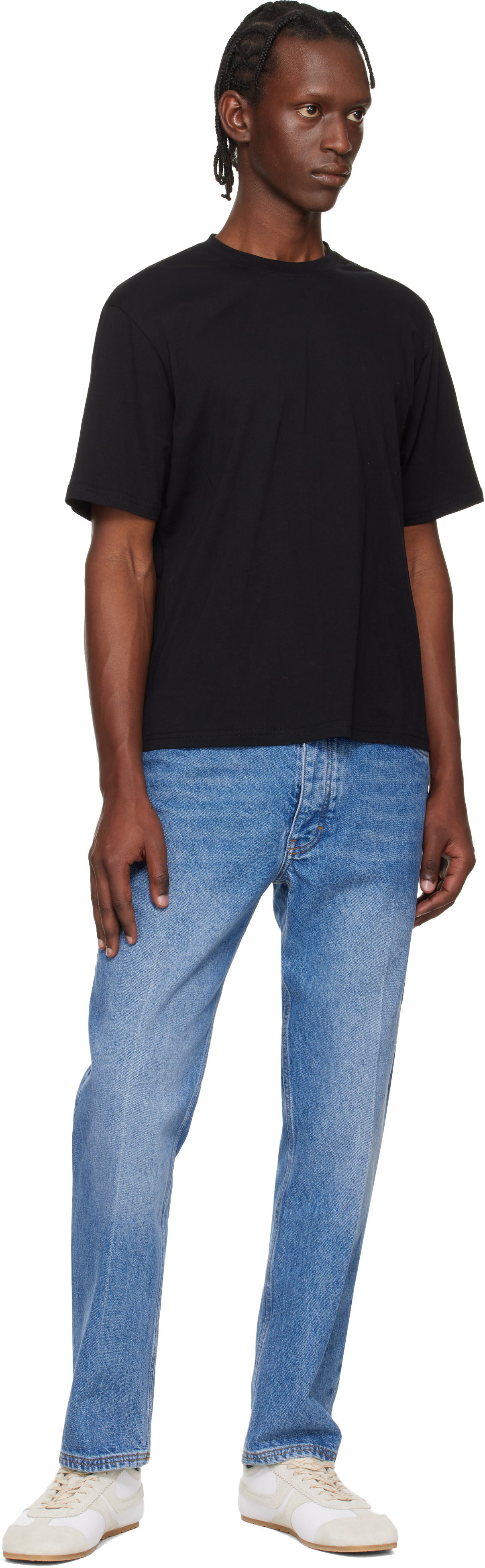 Studio Nicholson - T-shirt Bric noir