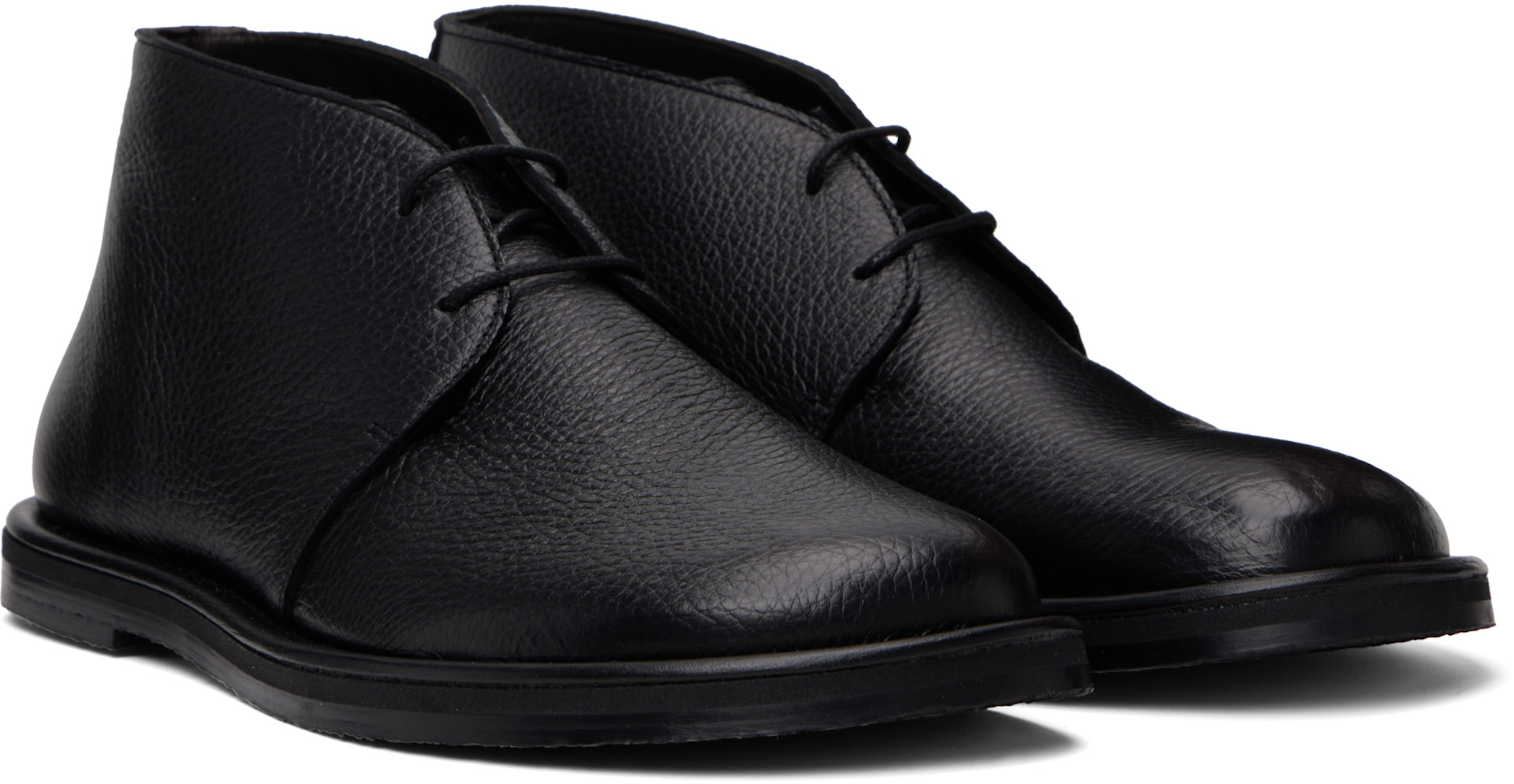 Studio Nicholson - Chukkas Woodrow noirs