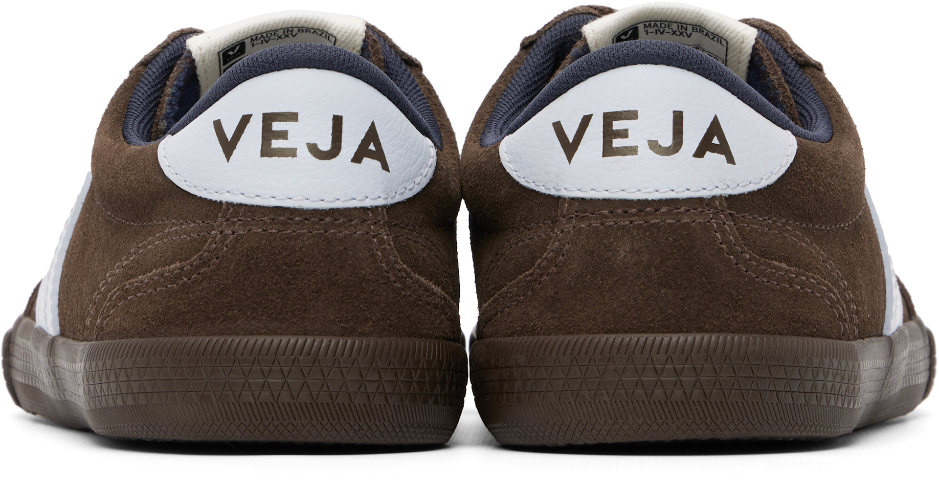 VEJA - Baskets Volley brunes en suède