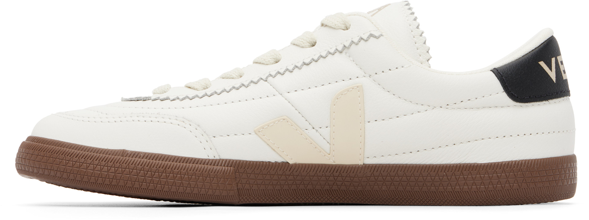 VEJA: White Panenka Leather Sneakers | SSENSE
