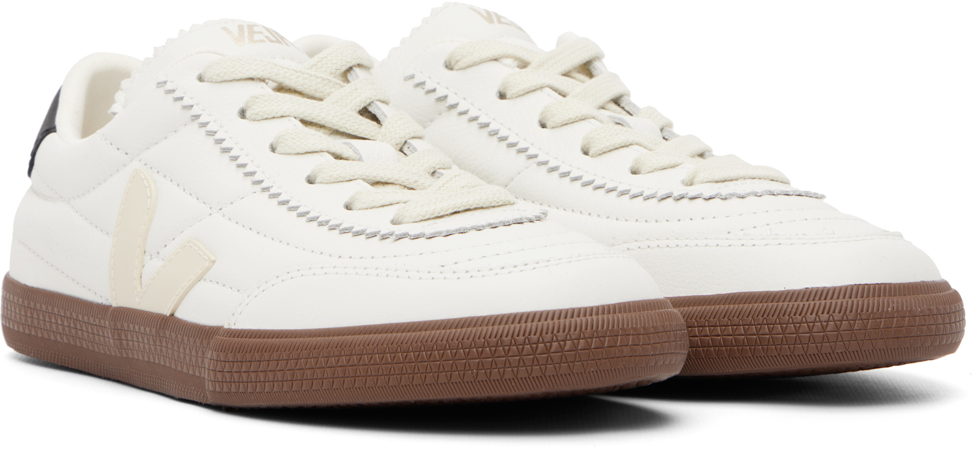 VEJA - Baskets Panenka blanches en cuir