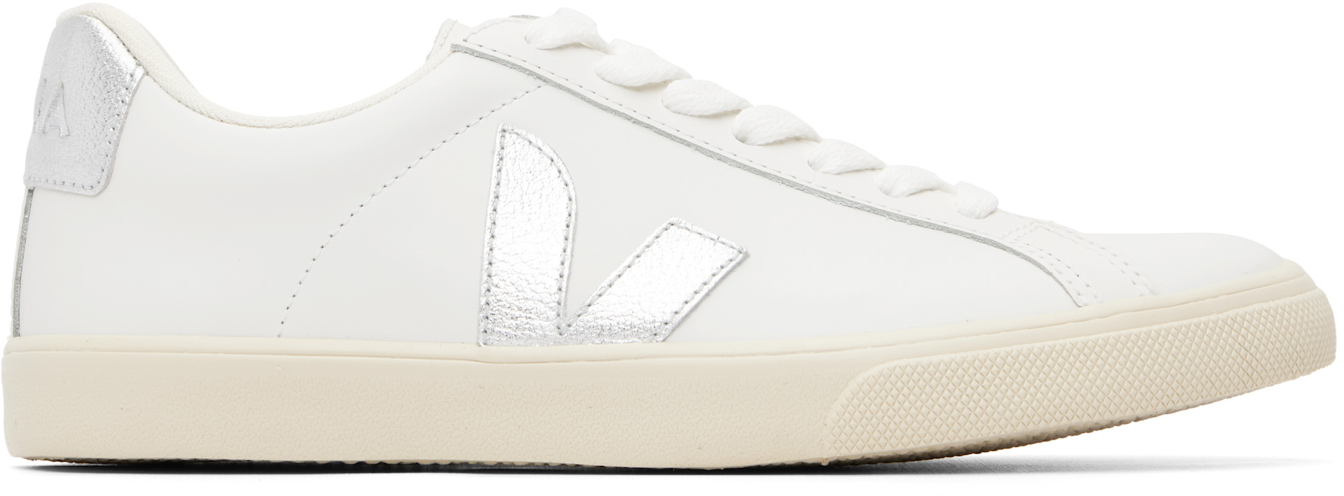VEJA - Baskets Esplar blanches en cuir