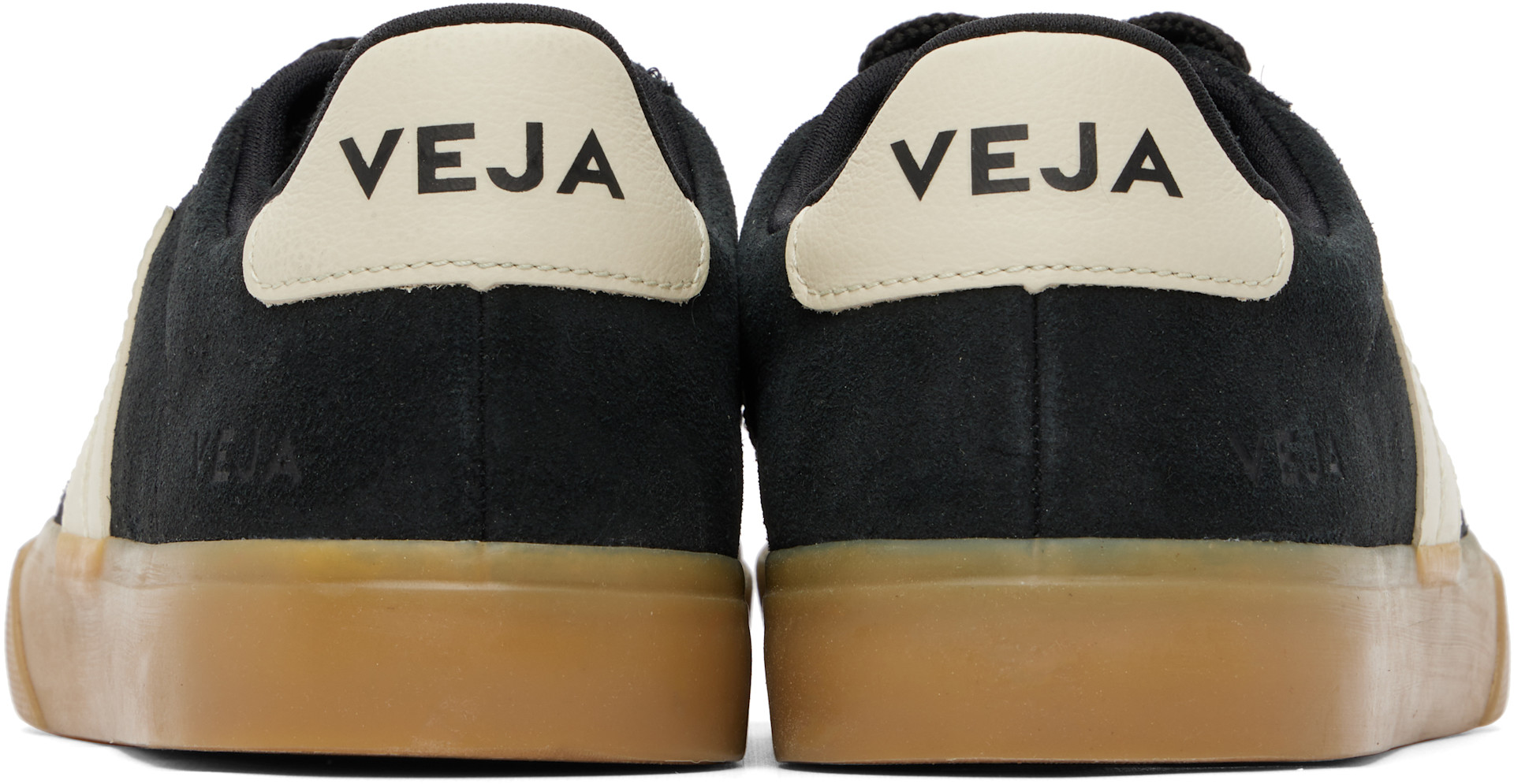 VEJA: ブラック Campo Bold スエード スニーカー | SSENSE 日本