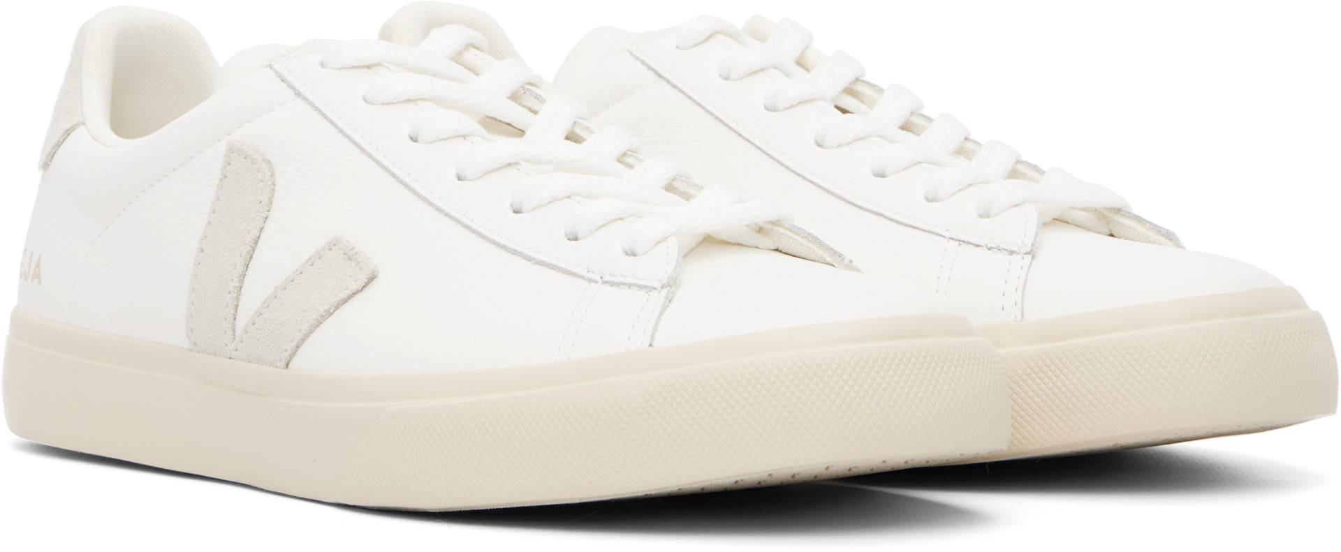 VEJA - Baskets Campo blanches en cuir