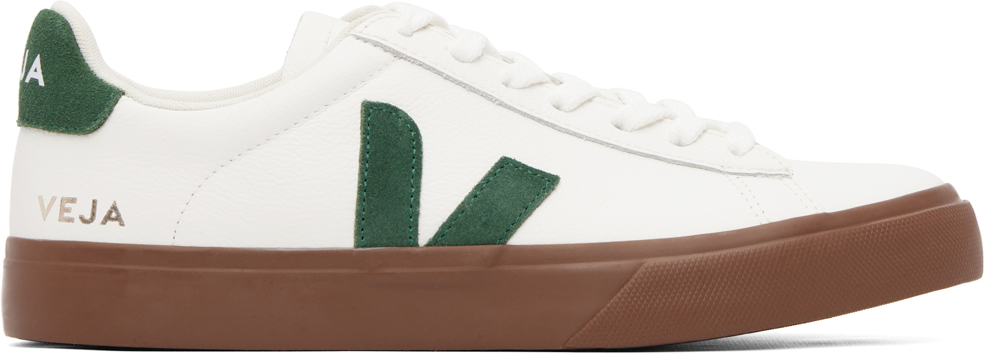 VEJA - Off-White Campo Leather Sneakers