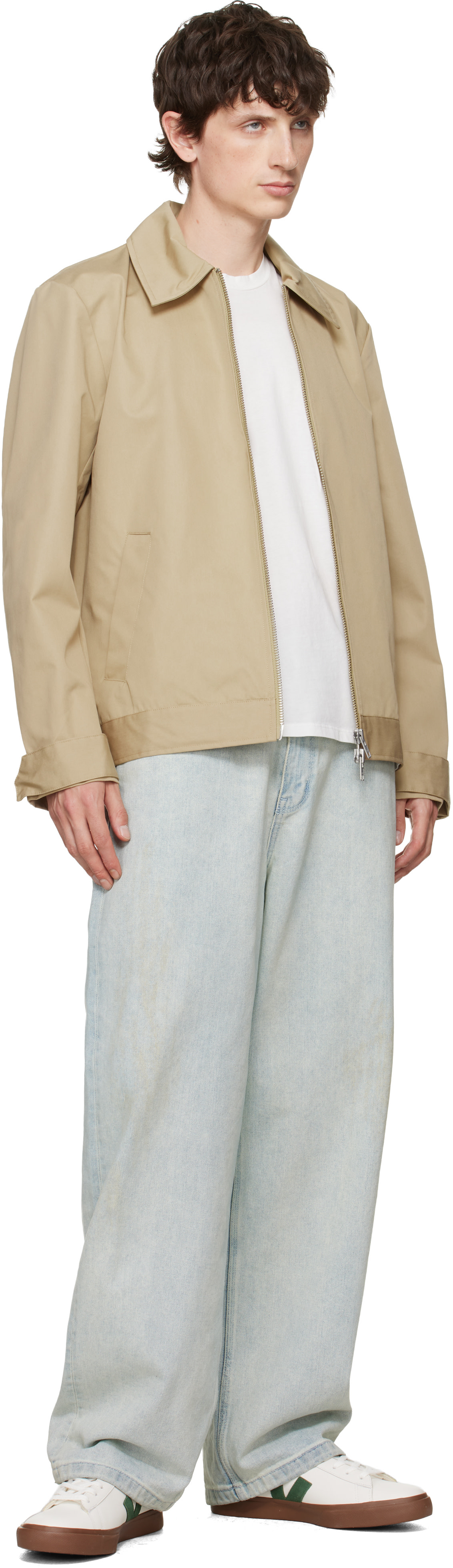 VEJA - Off-White Campo Leather Sneakers
