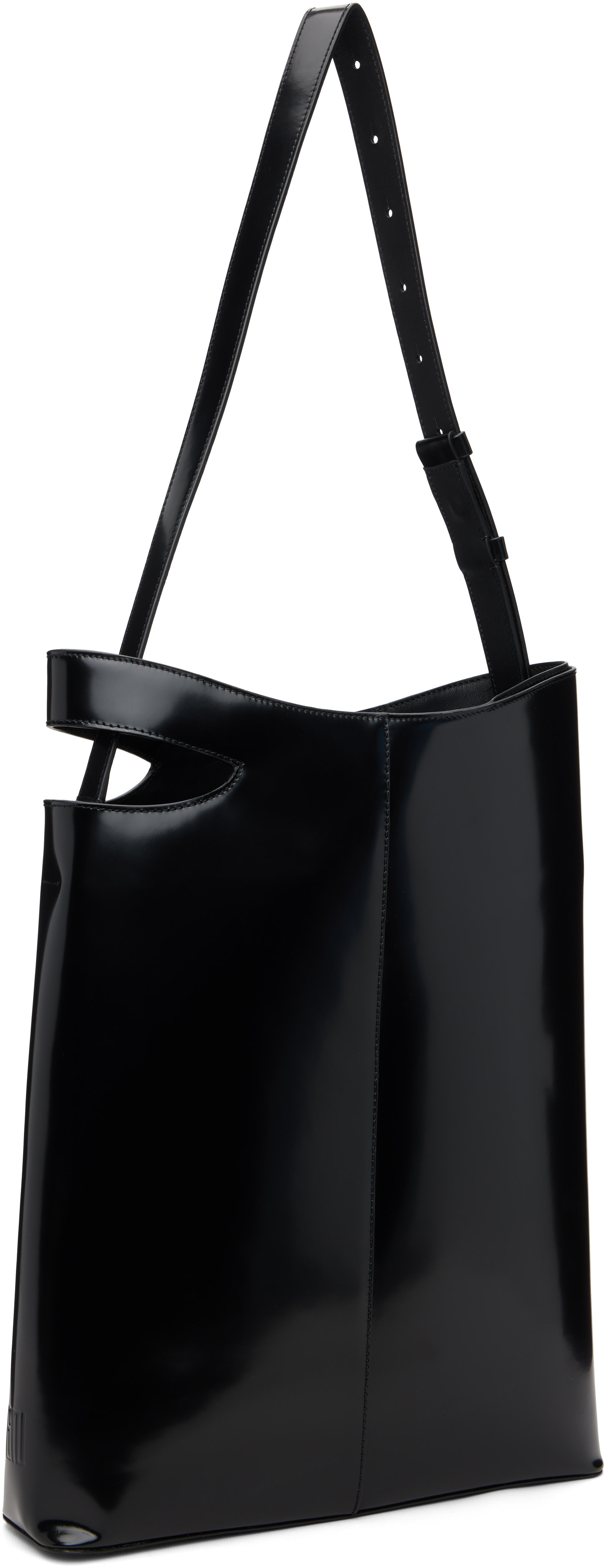 LGN Louis Gabriel Nouchi: Black Big Carasco Tote | SSENSE