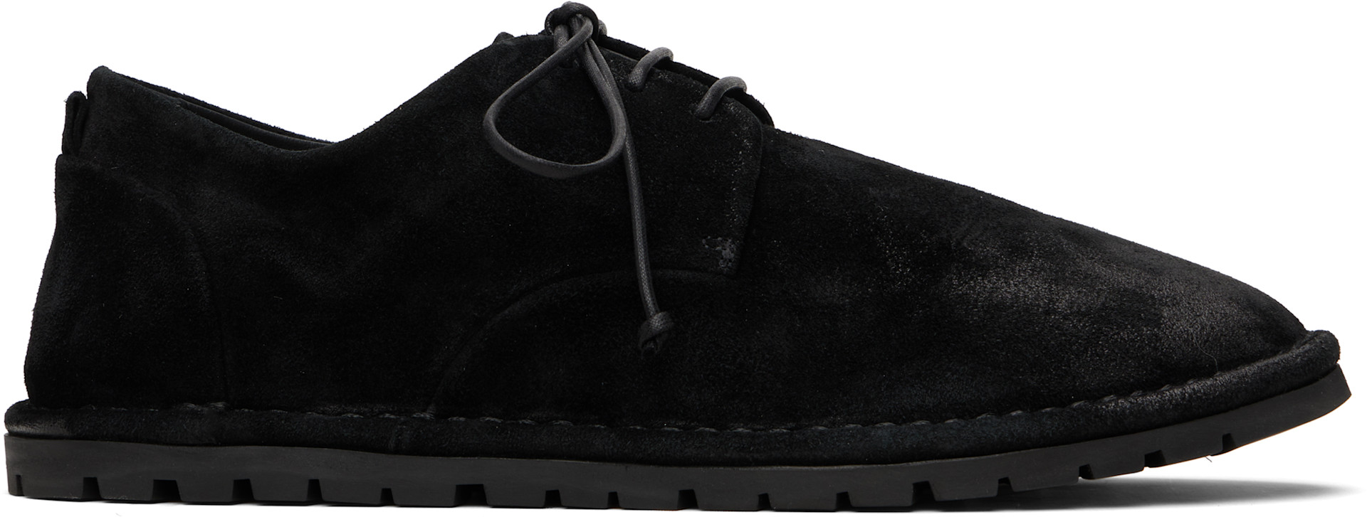 Marsèll Gomme - Black Sancrispa Leather Derbys