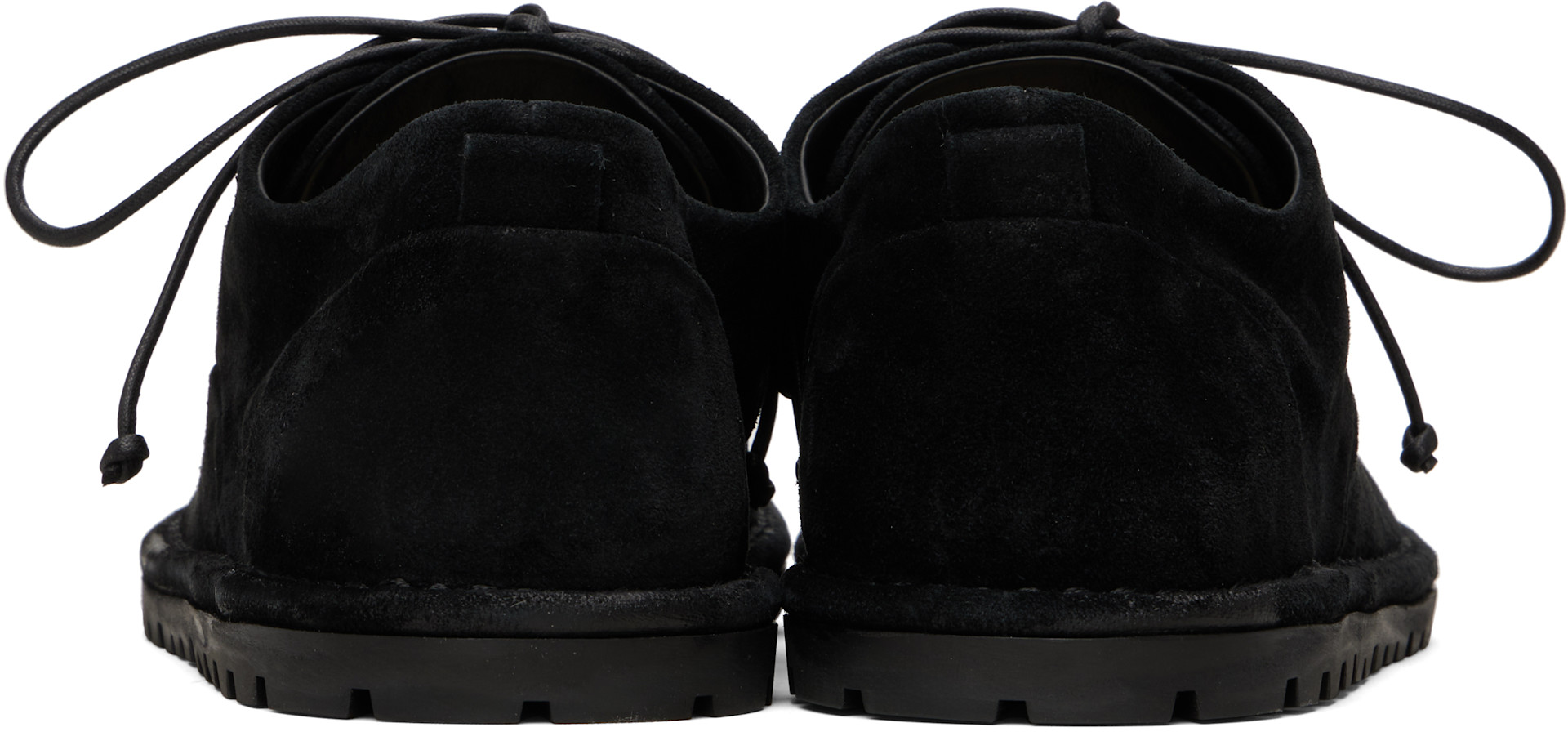 Marsèll Gomme - Black Sancrispa Leather Derbys