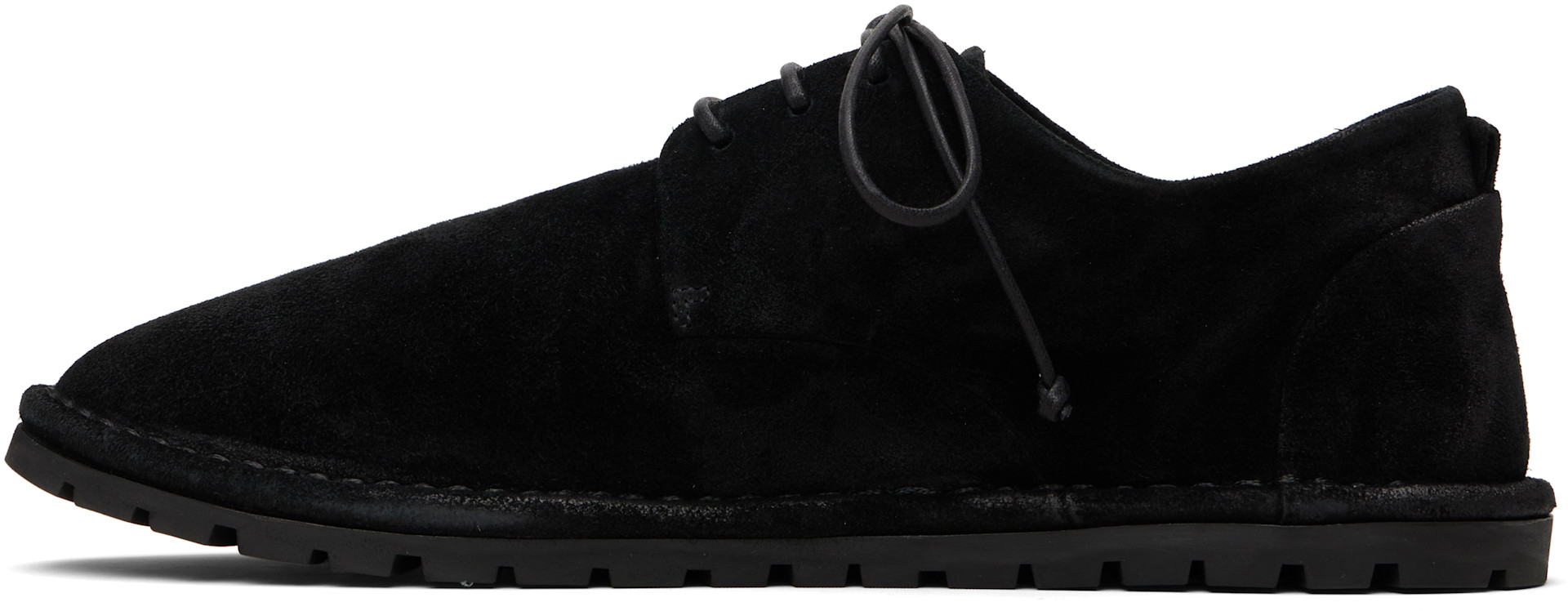 Marsèll Gomme - Black Sancrispa Leather Derbys