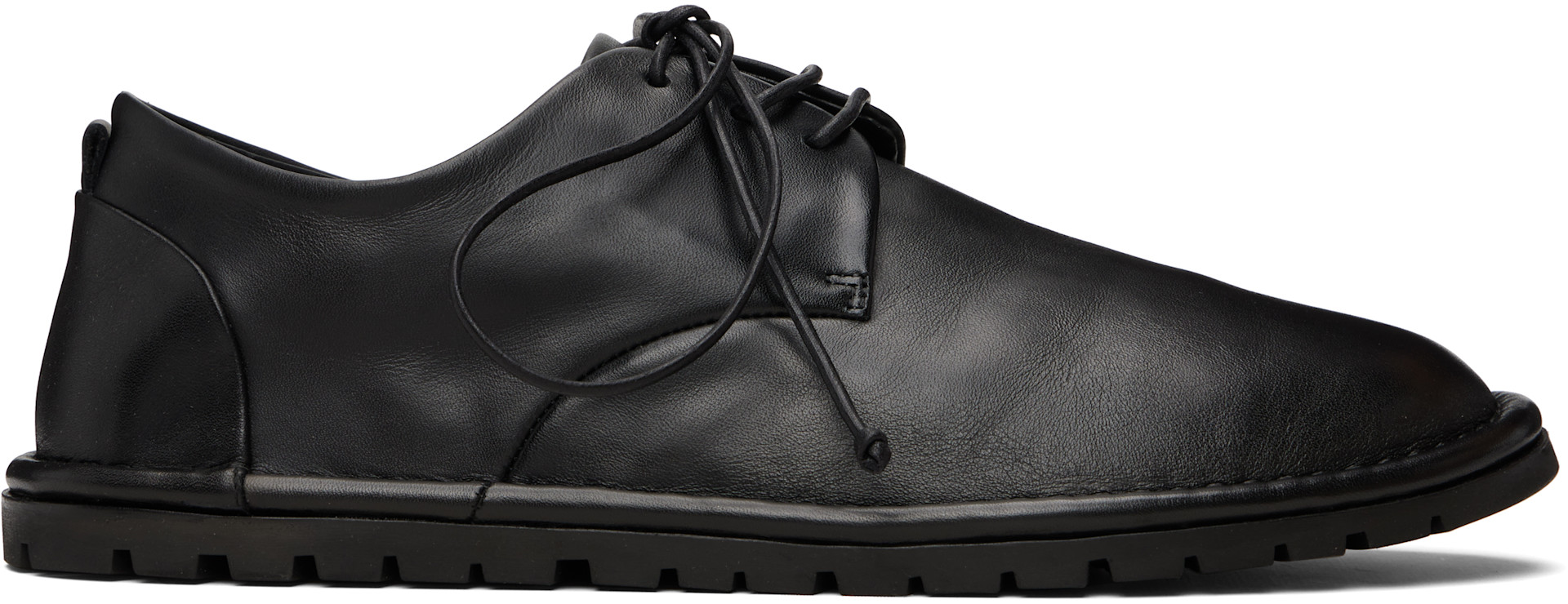 Marsèll Gomme - Black Sancrispa Leather Derbys