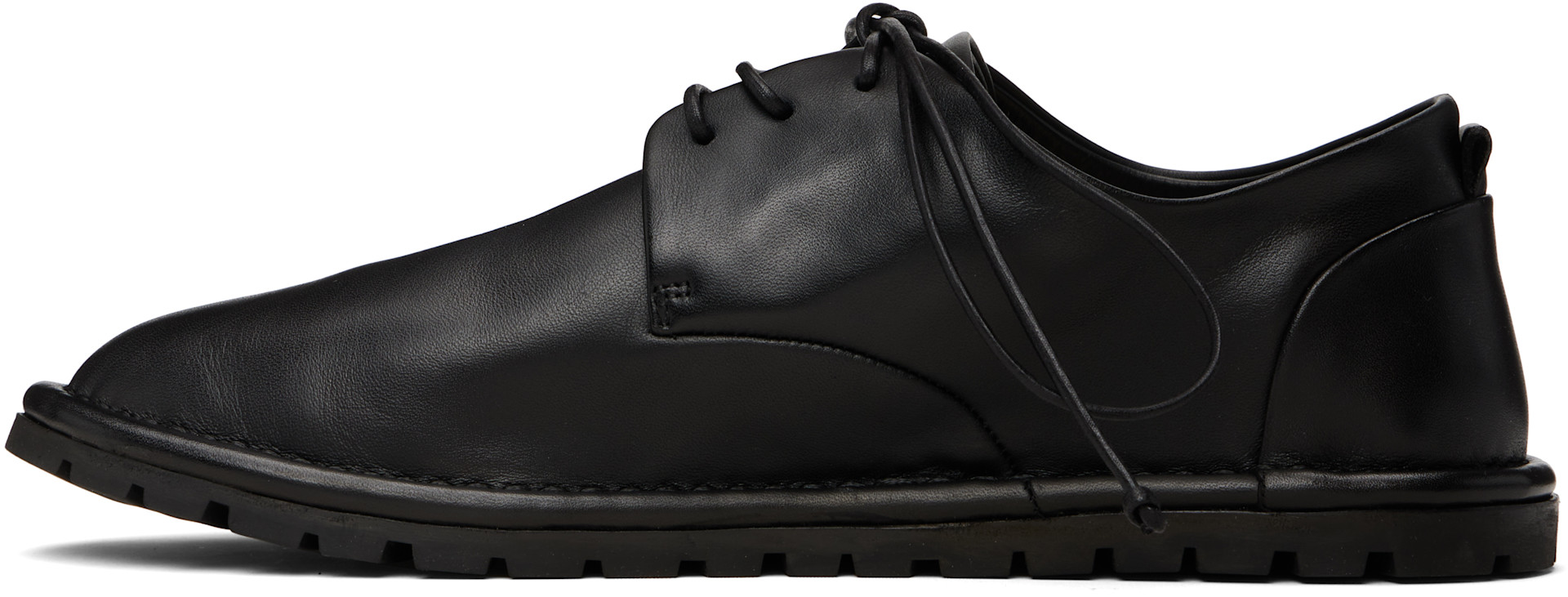 Marsèll Gomme - Black Sancrispa Leather Derbys