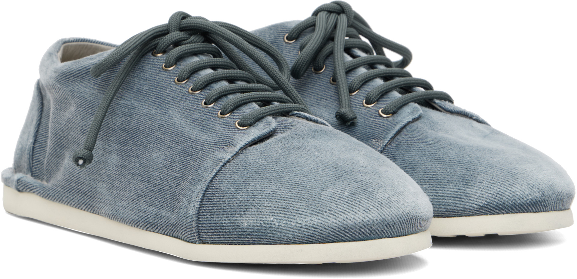 Marsèll Gomme - Blue Sancrespella Jeans Derby Sneakers