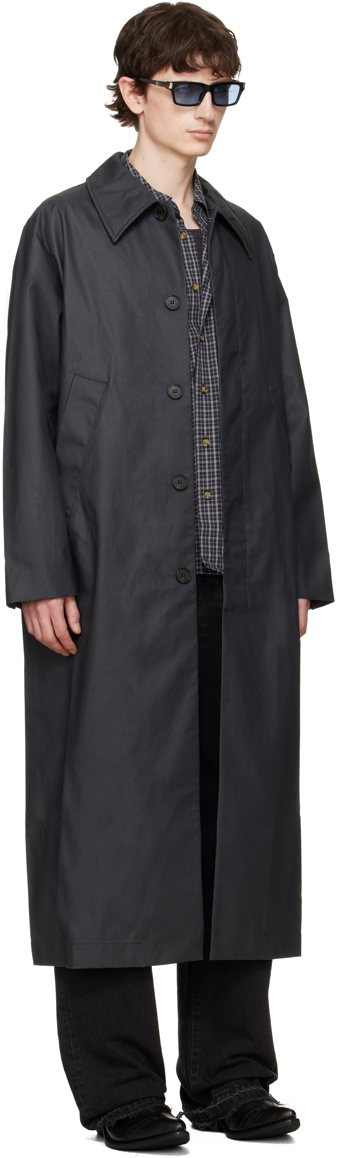 Won Hundred - Manteau Waylon noir