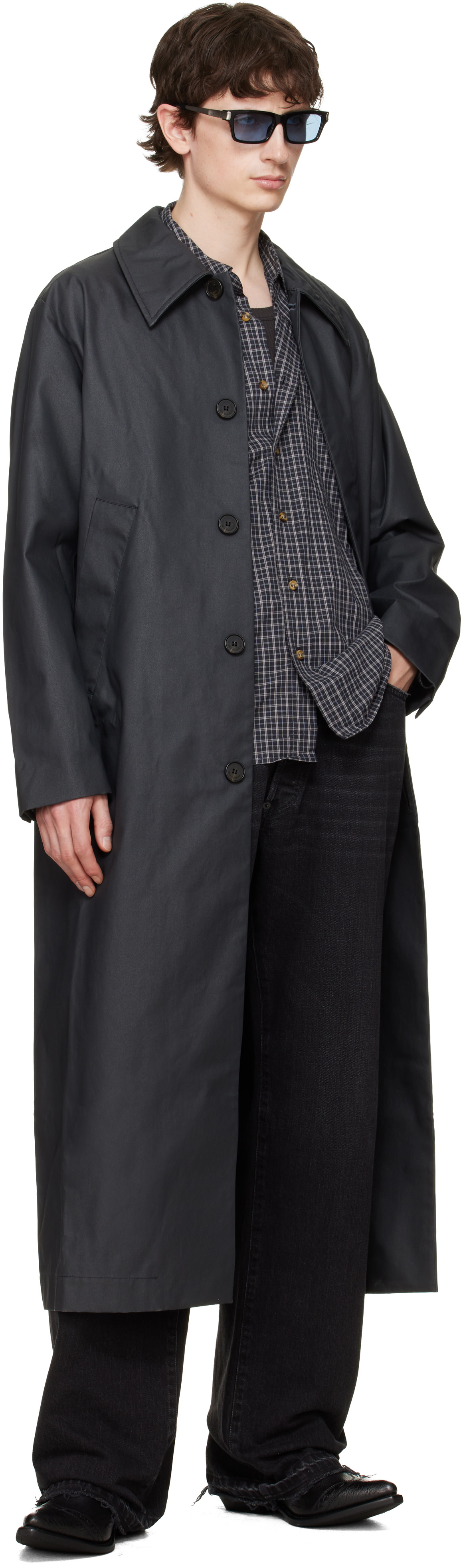 Won Hundred - Manteau Waylon noir