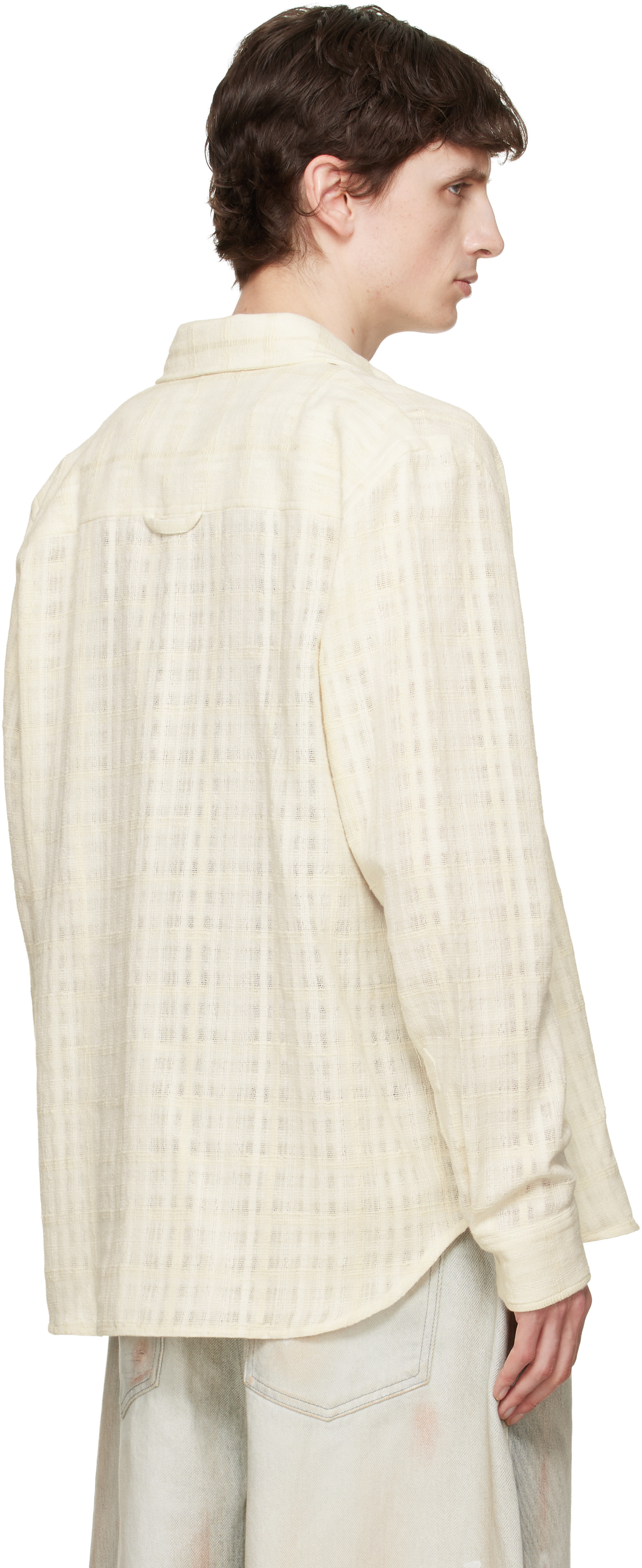 Won Hundred - Chemise Adriel blanc cassé