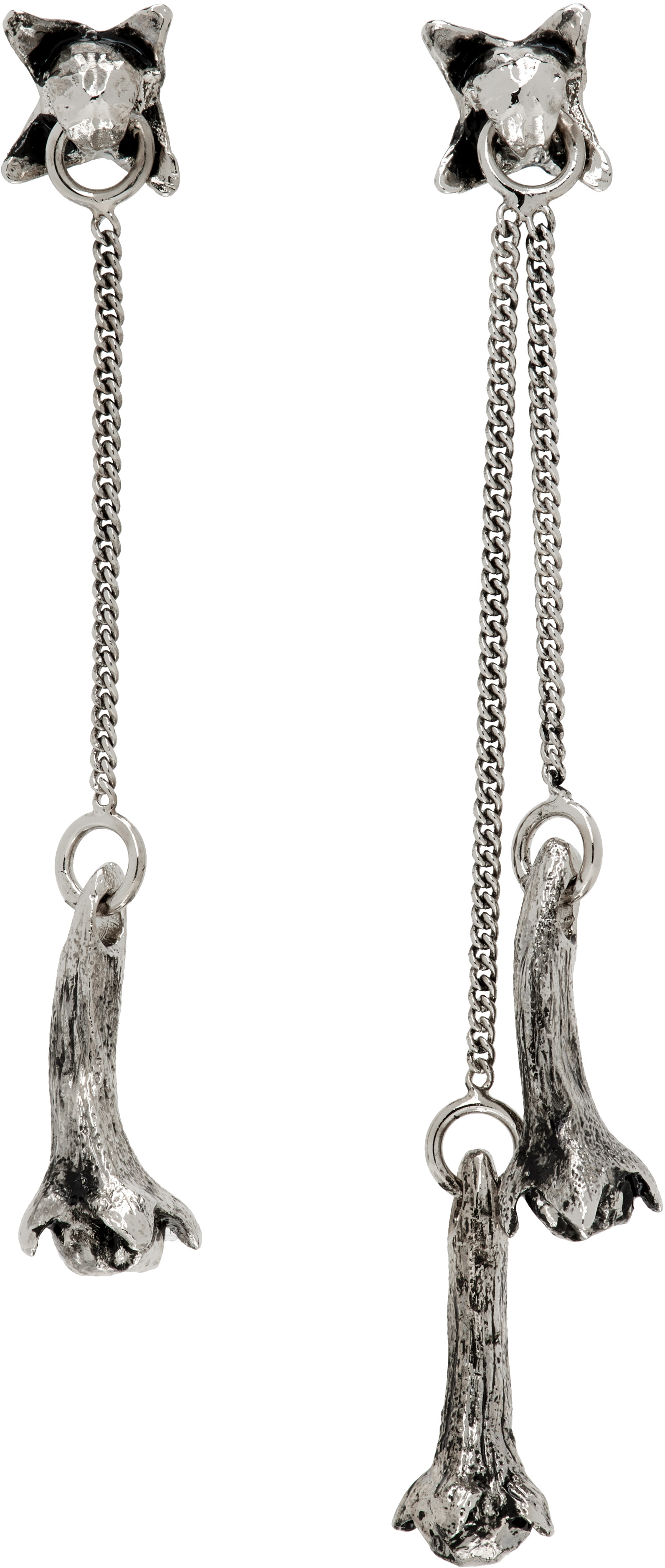 LEMAIRE: Clove Pendant Earrings | SSENSE