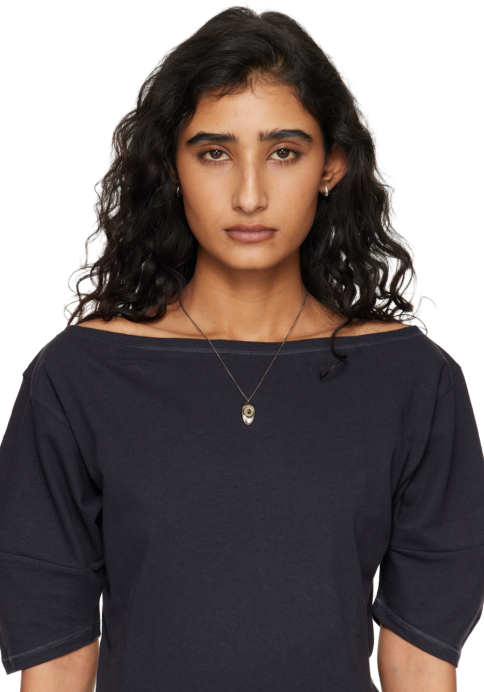 LEMAIRE: Cat Eye Pendant Necklace | SSENSE