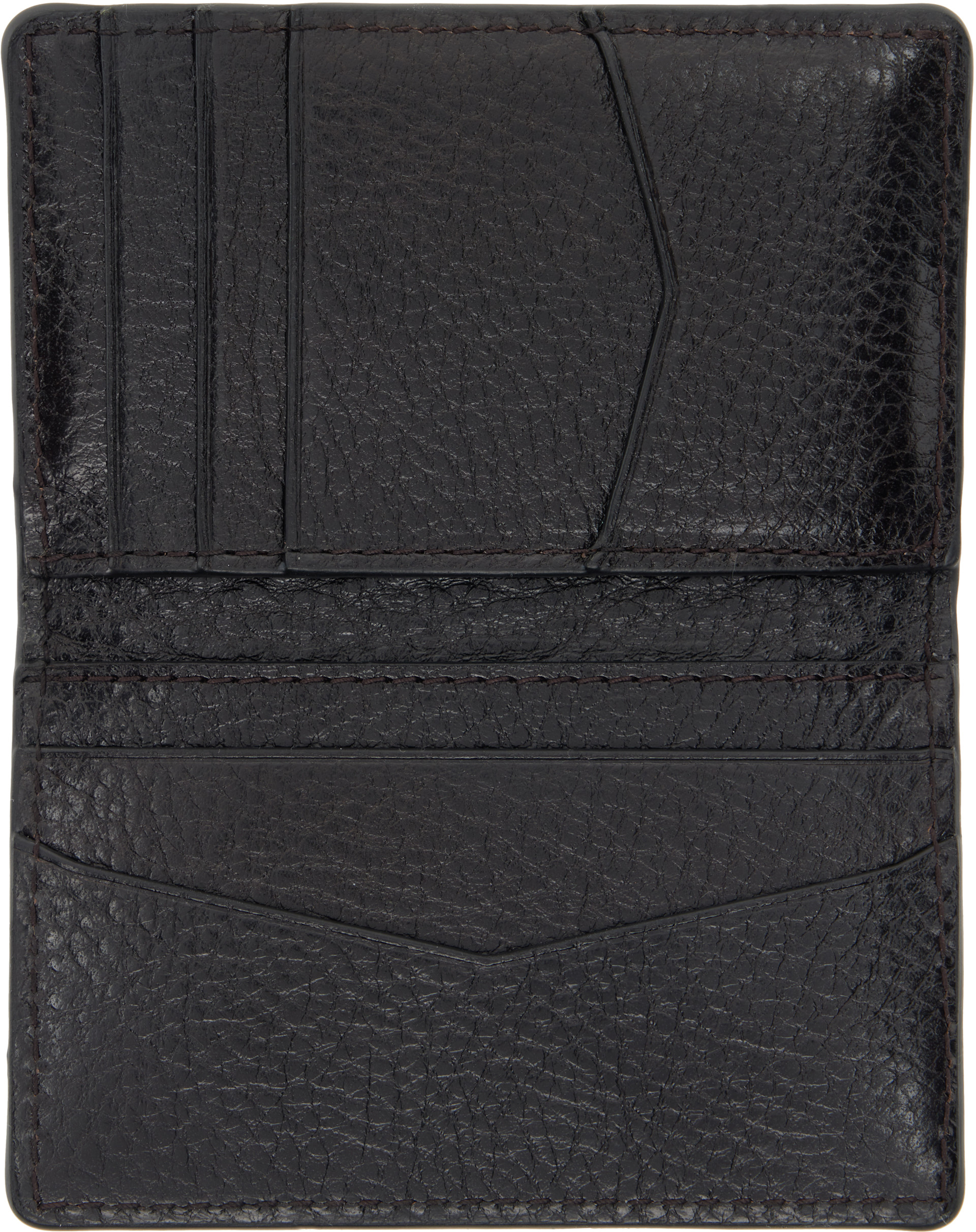LEMAIRE: Brown Gear Pocket Organizer Card Holder | SSENSE LEMAIRE: Brown Gear Pocket Organizer Card Holder | SSENSE