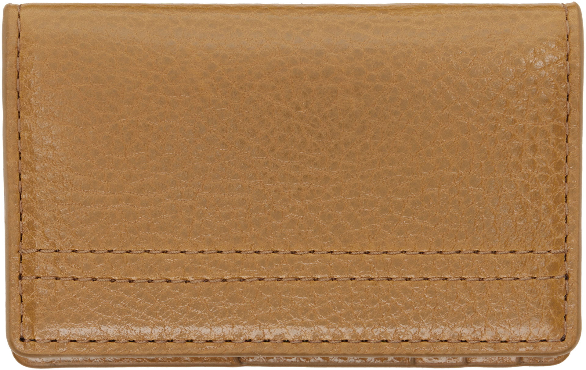 LEMAIRE: Tan Gear Pocket Organizer Card Holder | SSENSE