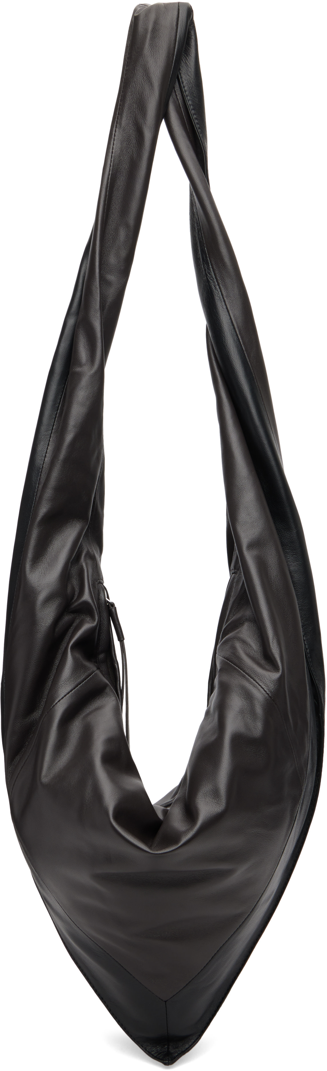 LEMAIRE: ブラック スモール Scarf Extended Handle バッグ | SSENSE 日本
