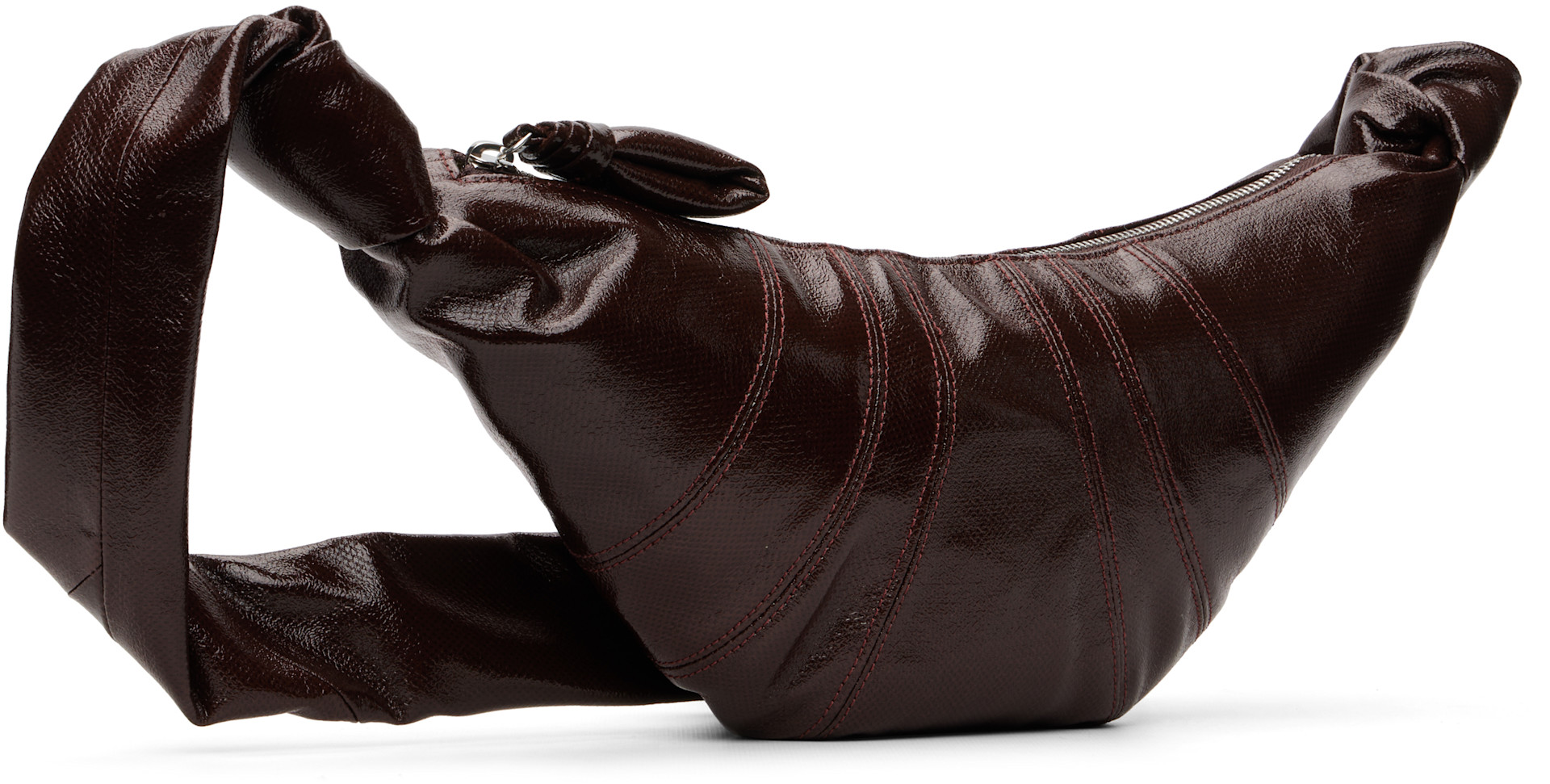 LEMAIRE: Brown Small Croissant Bag | SSENSE Canada