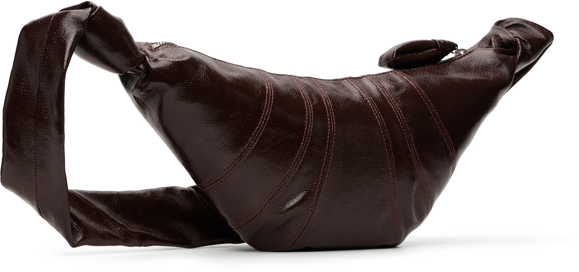 LEMAIRE: Brown Small Croissant Bag | SSENSE