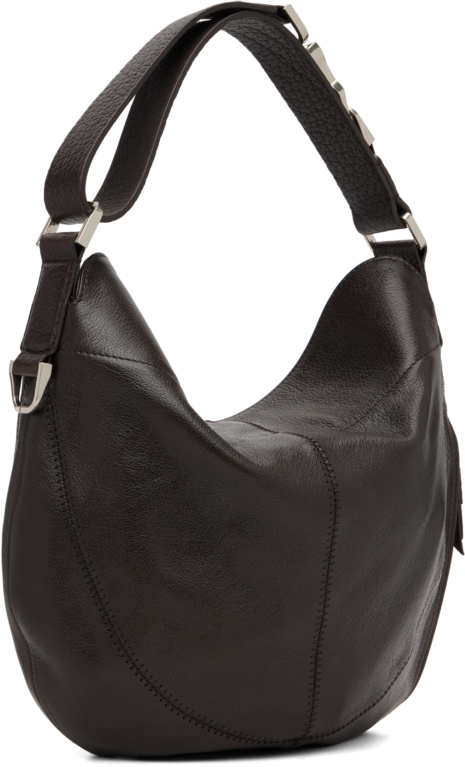 LEMAIRE - Sac Quiver Clip brun