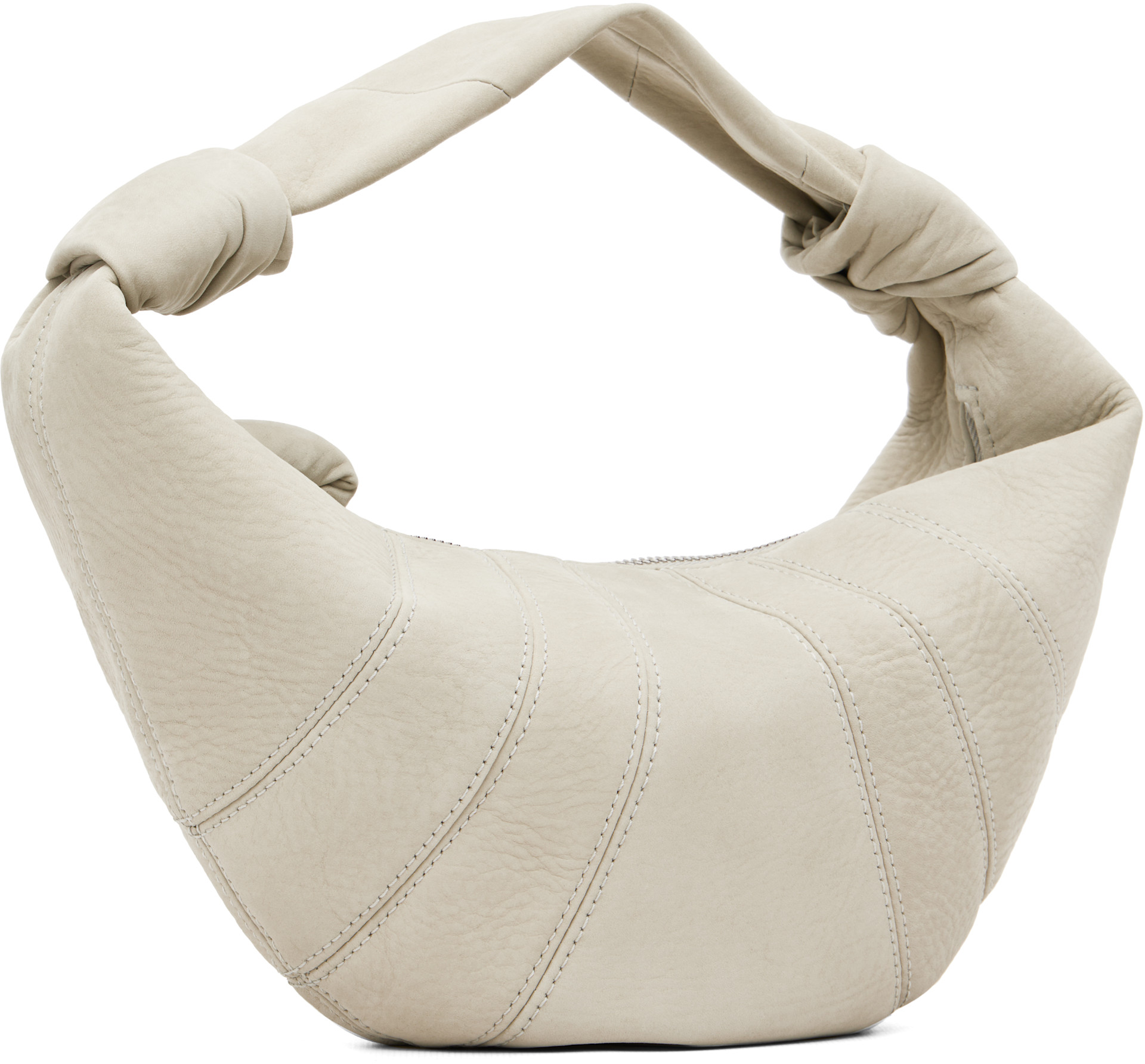 LEMAIRE - Mini sac Fortune Croissant gris