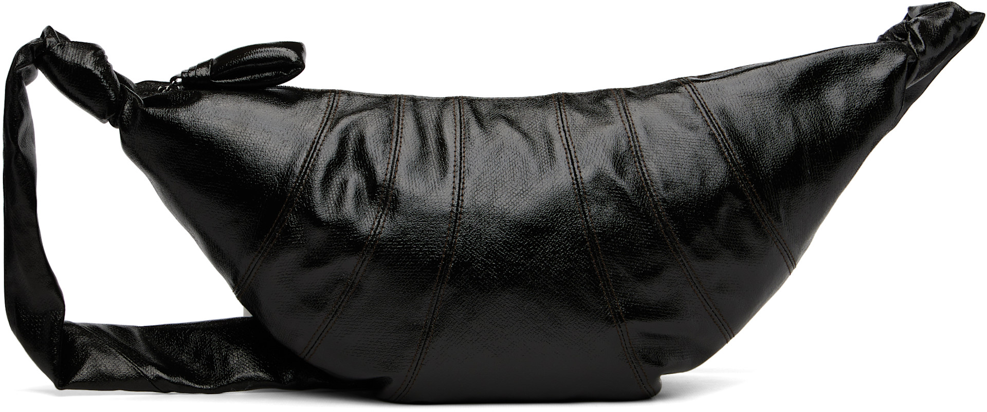 LEMAIRE: Brown Medium Croissant Bag | SSENSE
