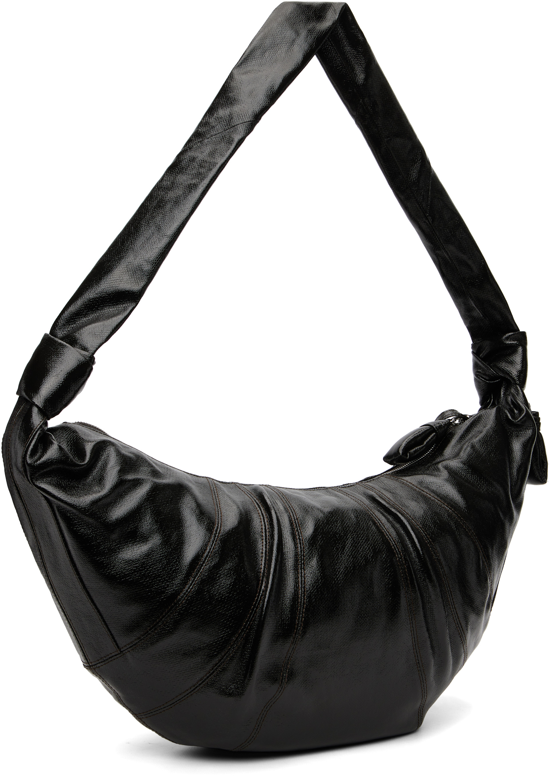 LEMAIRE: Brown Large Croissant Bag | SSENSE Austria