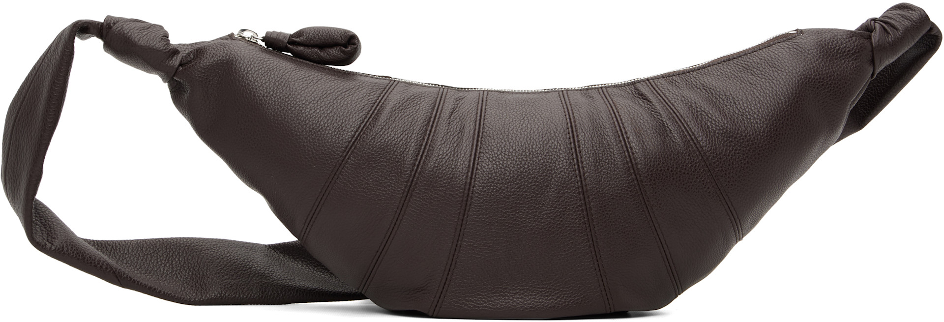 LEMAIRE - Brown Medium Croissant Bag