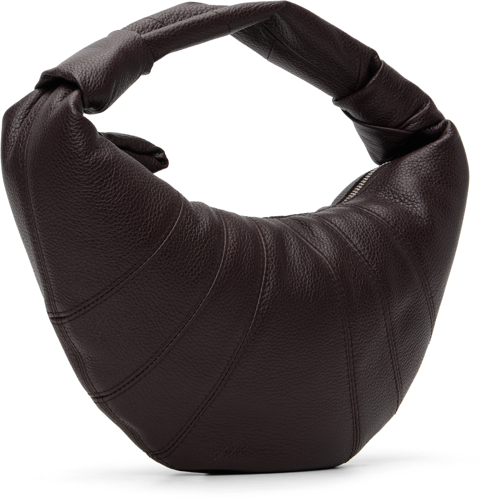 LEMAIRE: Brown Mini Fortune Croissant Bag | SSENSE