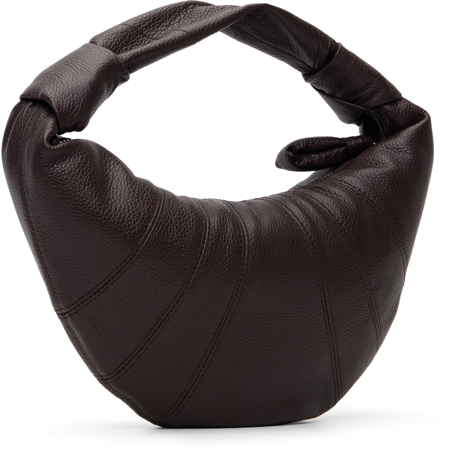 LEMAIRE: Brown Mini Fortune Croissant Bag | SSENSE