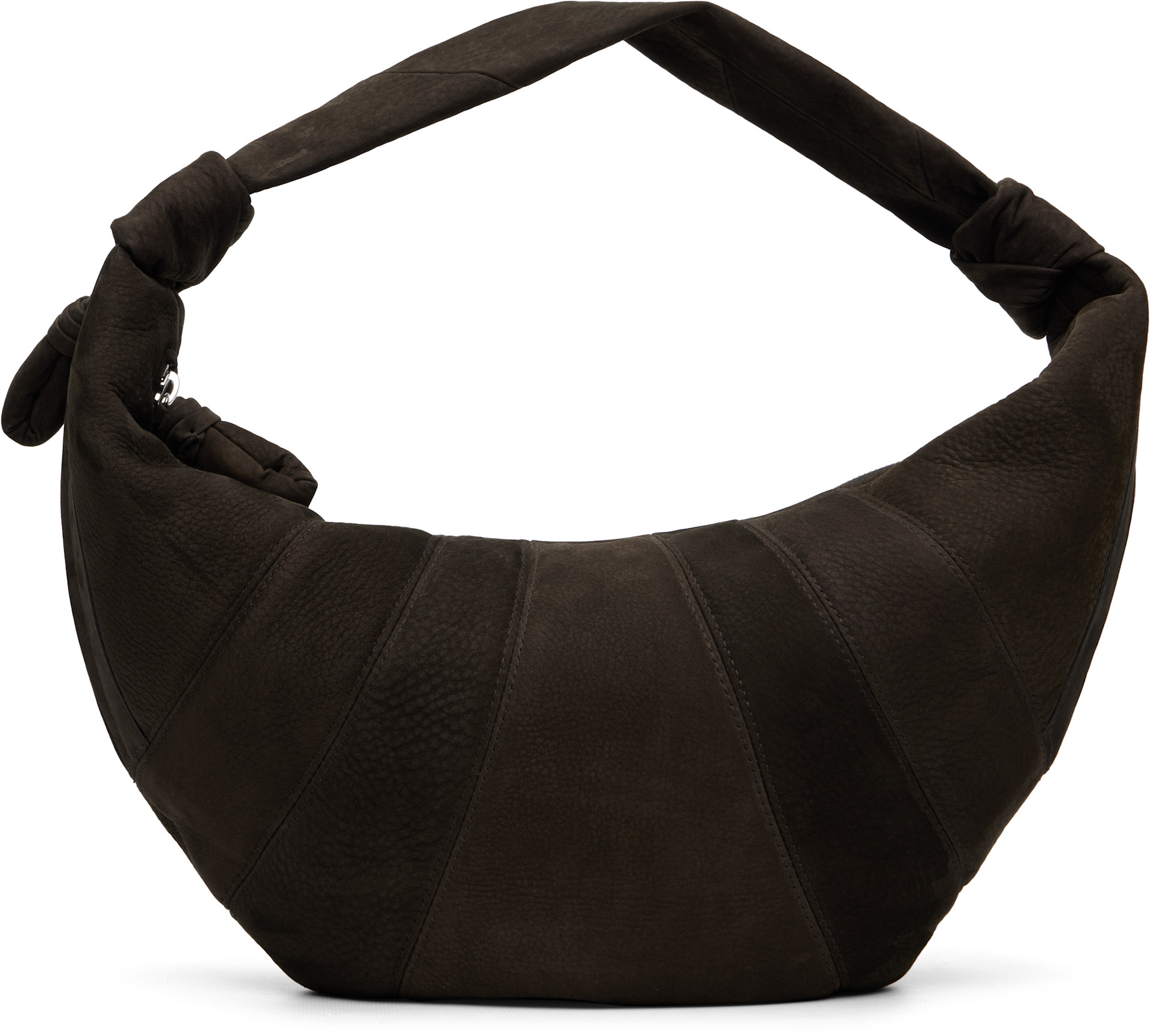 LEMAIRE - Sac Fortune Croissant brun