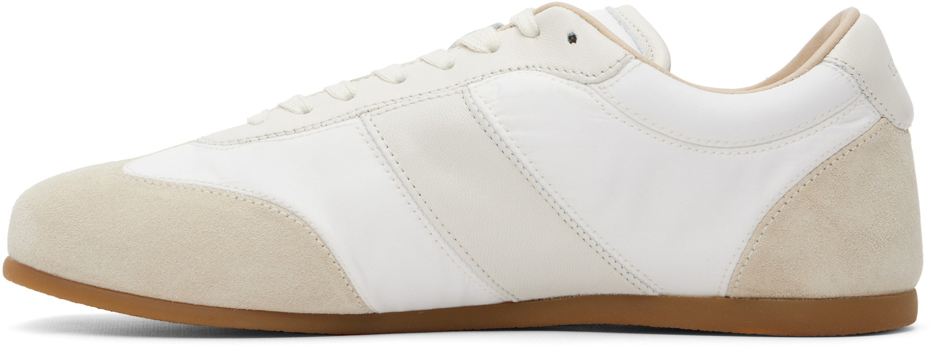 LEMAIRE - White & Beige Soft Runner Sneakers